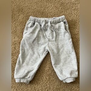 Mango Light Gray Baby Sweatpants
